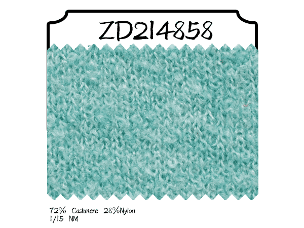 72% Cashmere 28% Nylon 圈圈纱